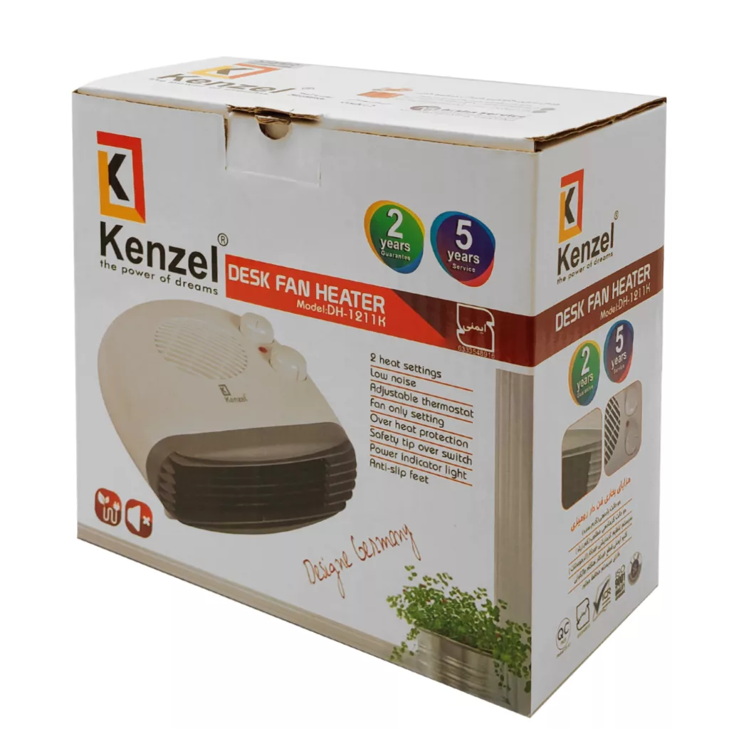 بخاری برقی کنزل مدل KH-1201