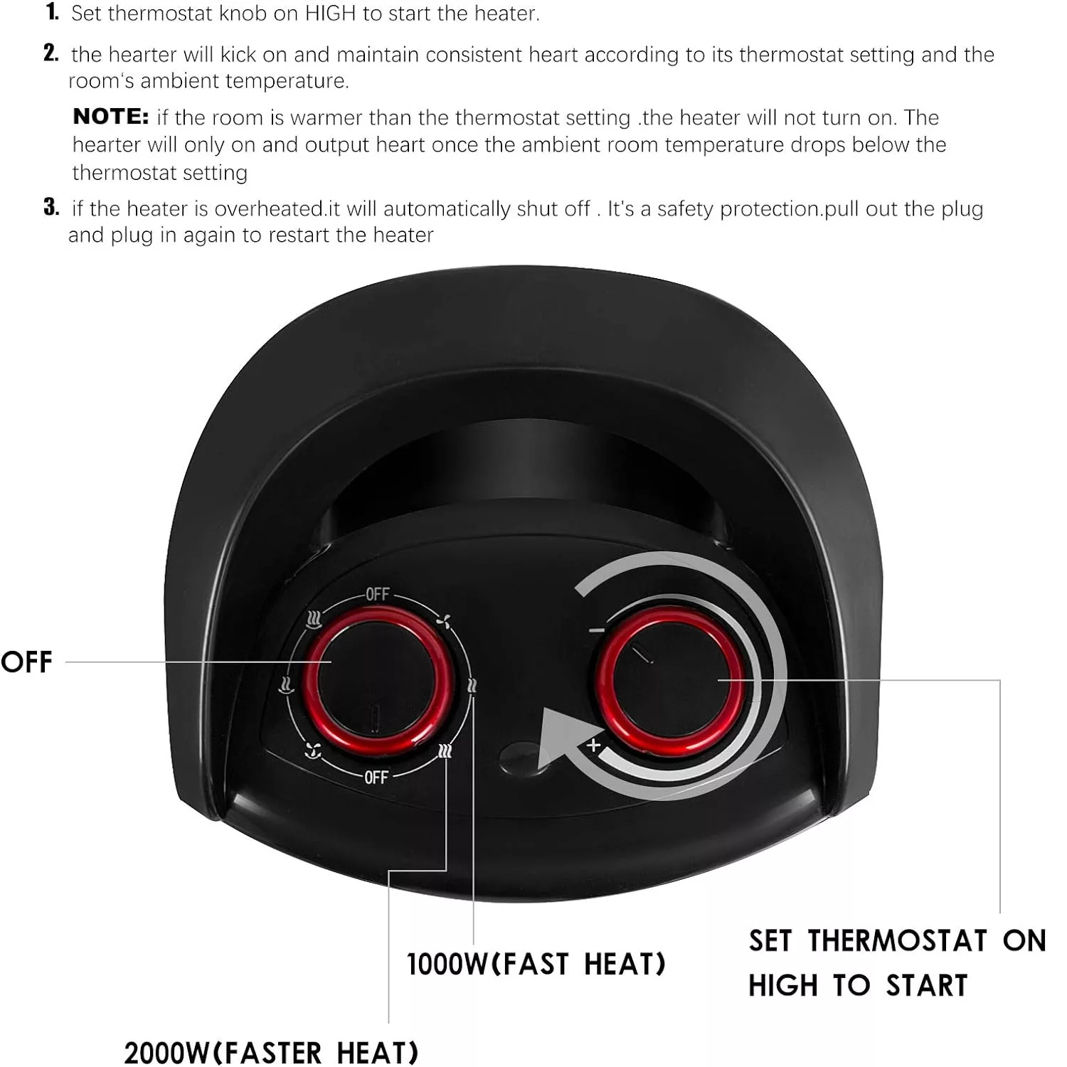فن هیتر گوتول مدل GL1509