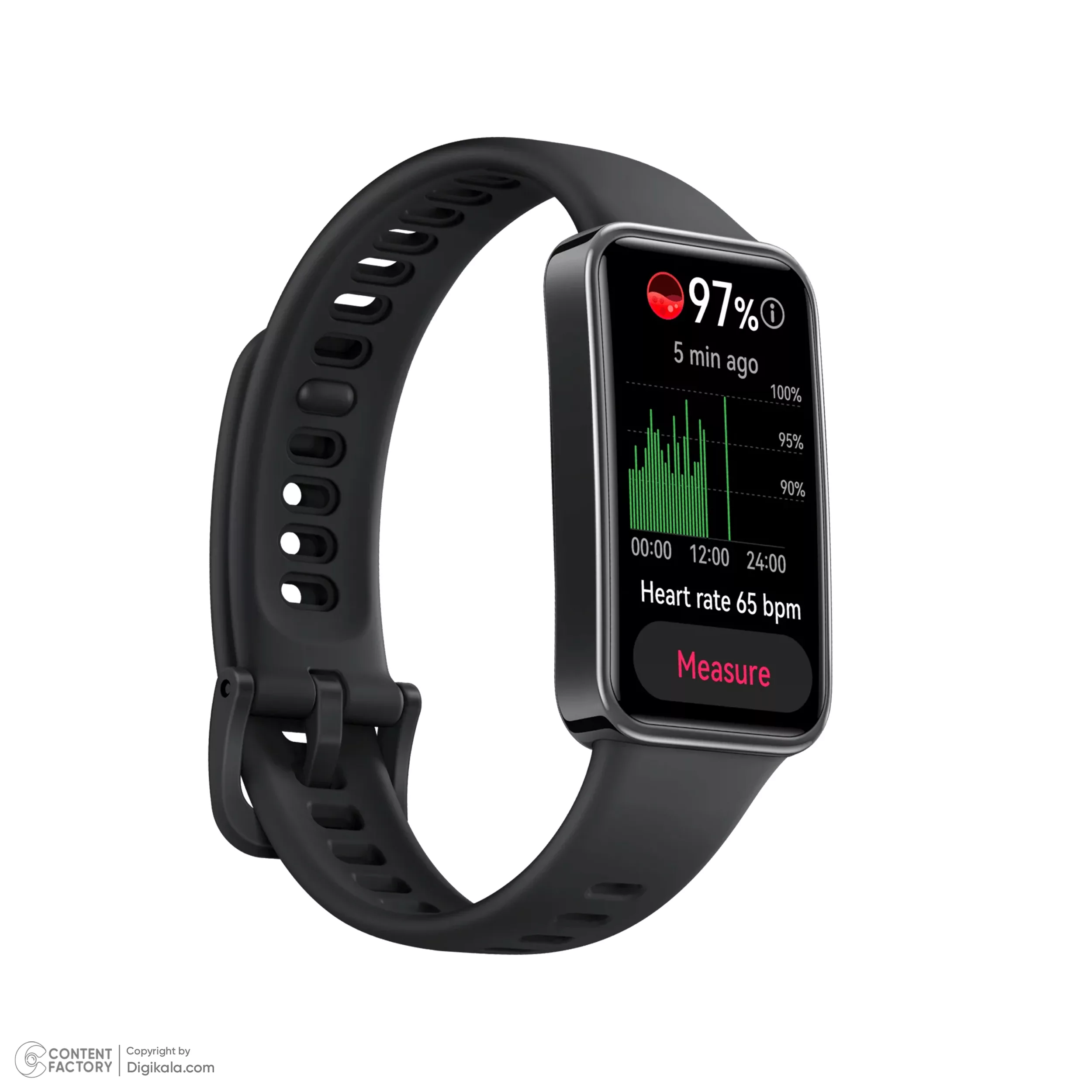 ساعت هوشمند 45 میلی متری هوآوی مدل Band 9 KIM-B19 بند سیلیکون