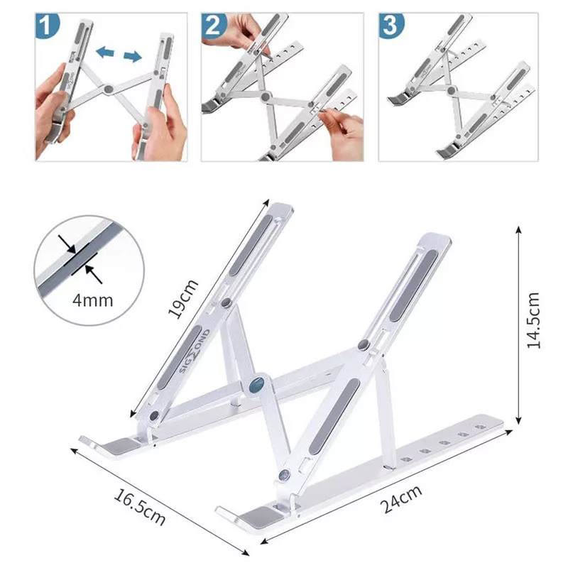 پایه نگهدارنده لپتاپ سیگموند مدل CS01