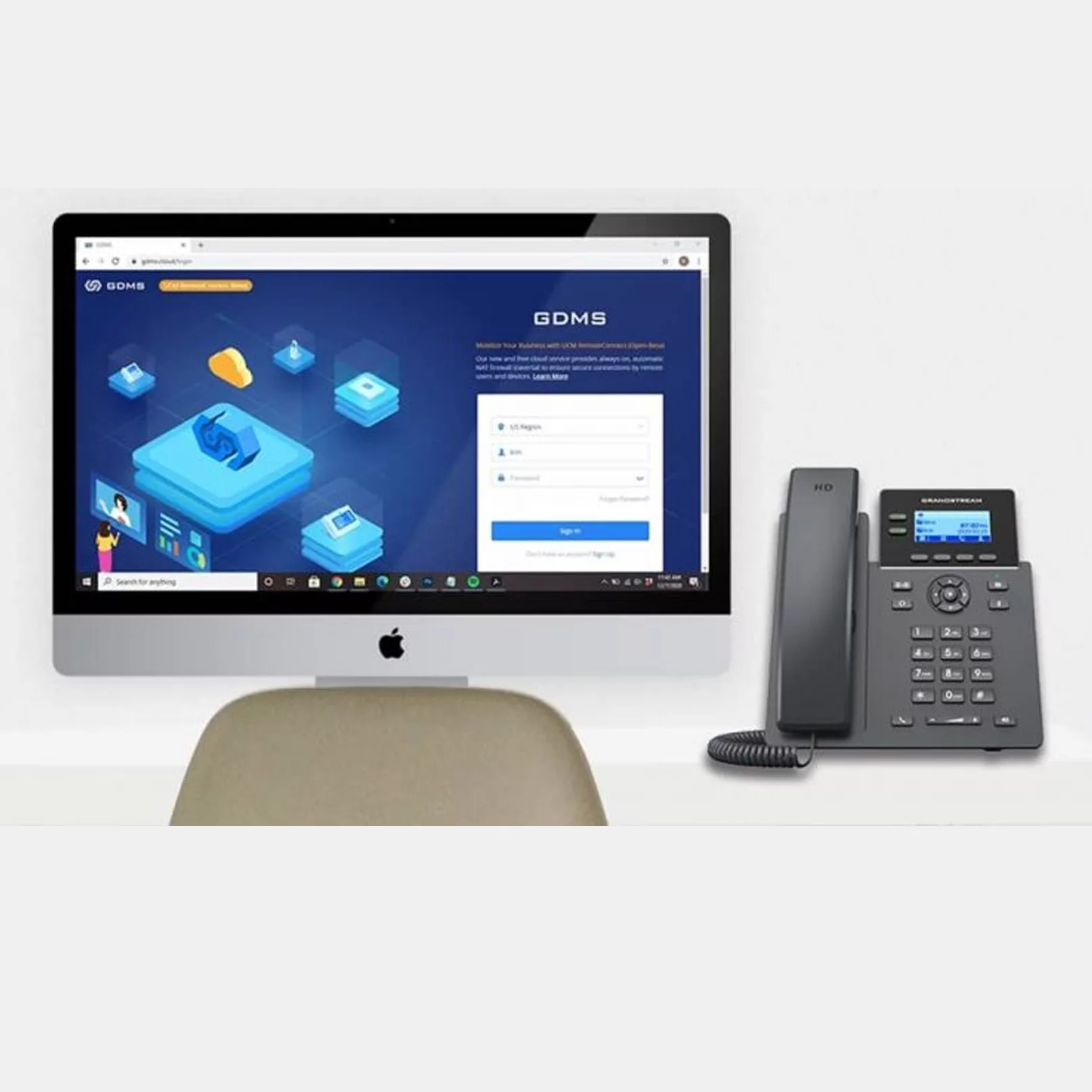 تلفن تحت شبکه گرنداستریم مدل GRP2602P