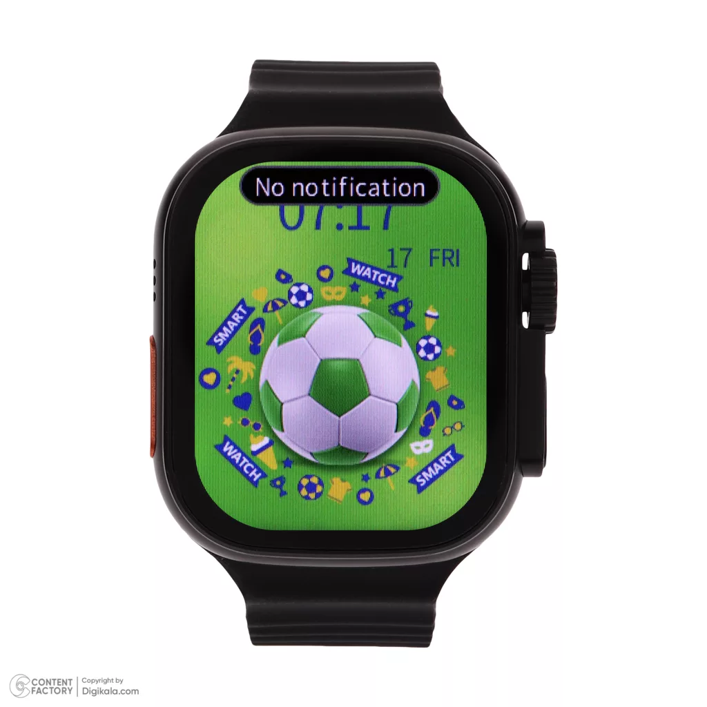 ساعت هوشمند 49 میلی متری کیکویر مدل KW28 ULTRA 3 با بند سیلیکونی