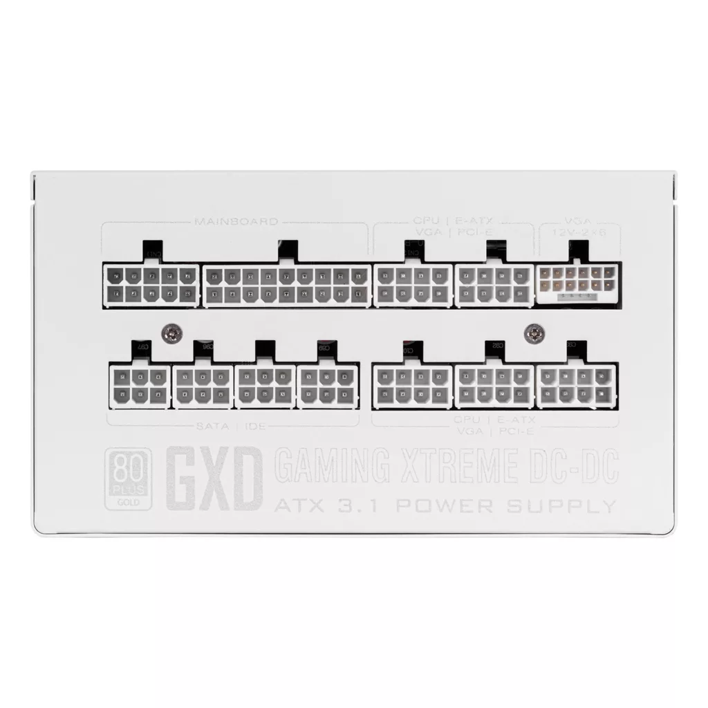 منبع تغذیه کامپیوتر 1000W وات گرین مدل GP1000B-GXD White (ATX 3.1)