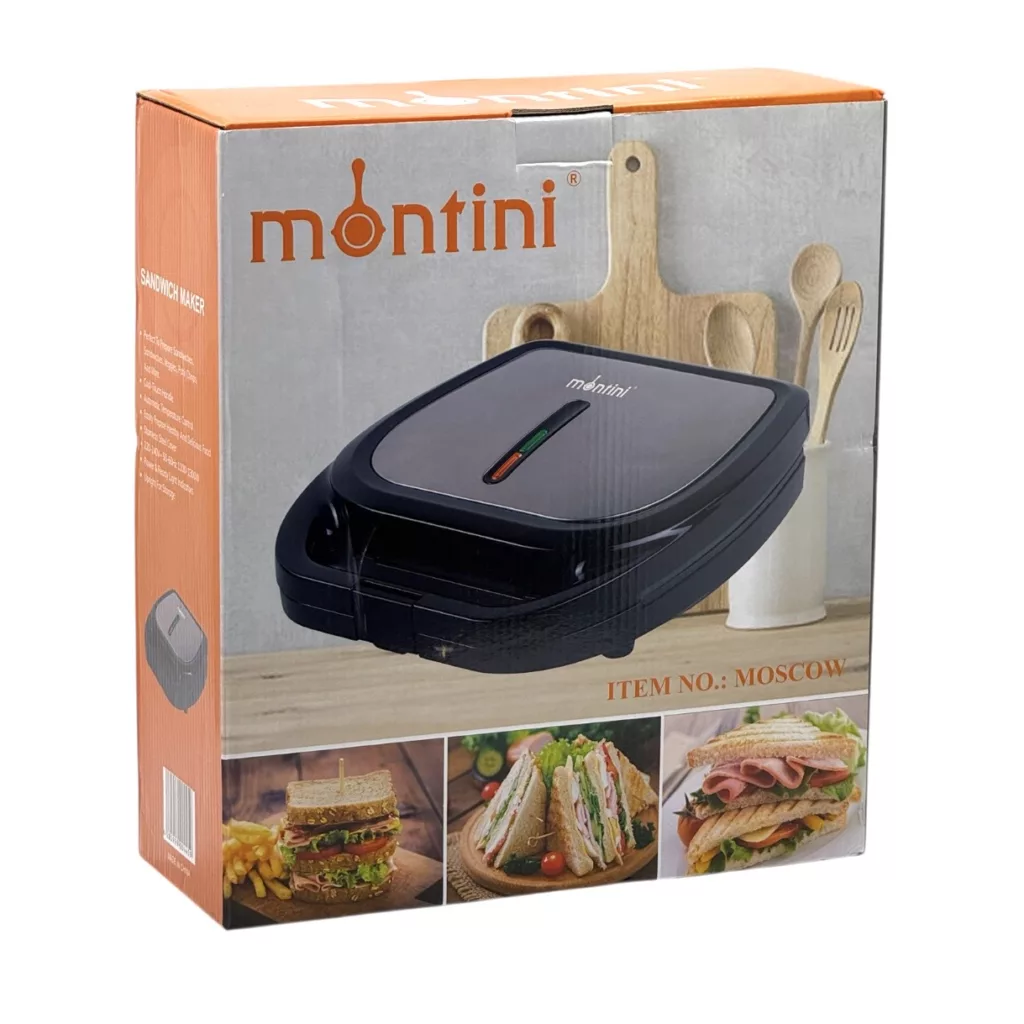 ساندویچ‌ساز چهار خانه مونتینی مدل MOSCOW