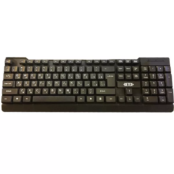 کیبورد دیتکس پلاس مدل D-110 با حروف فارسی