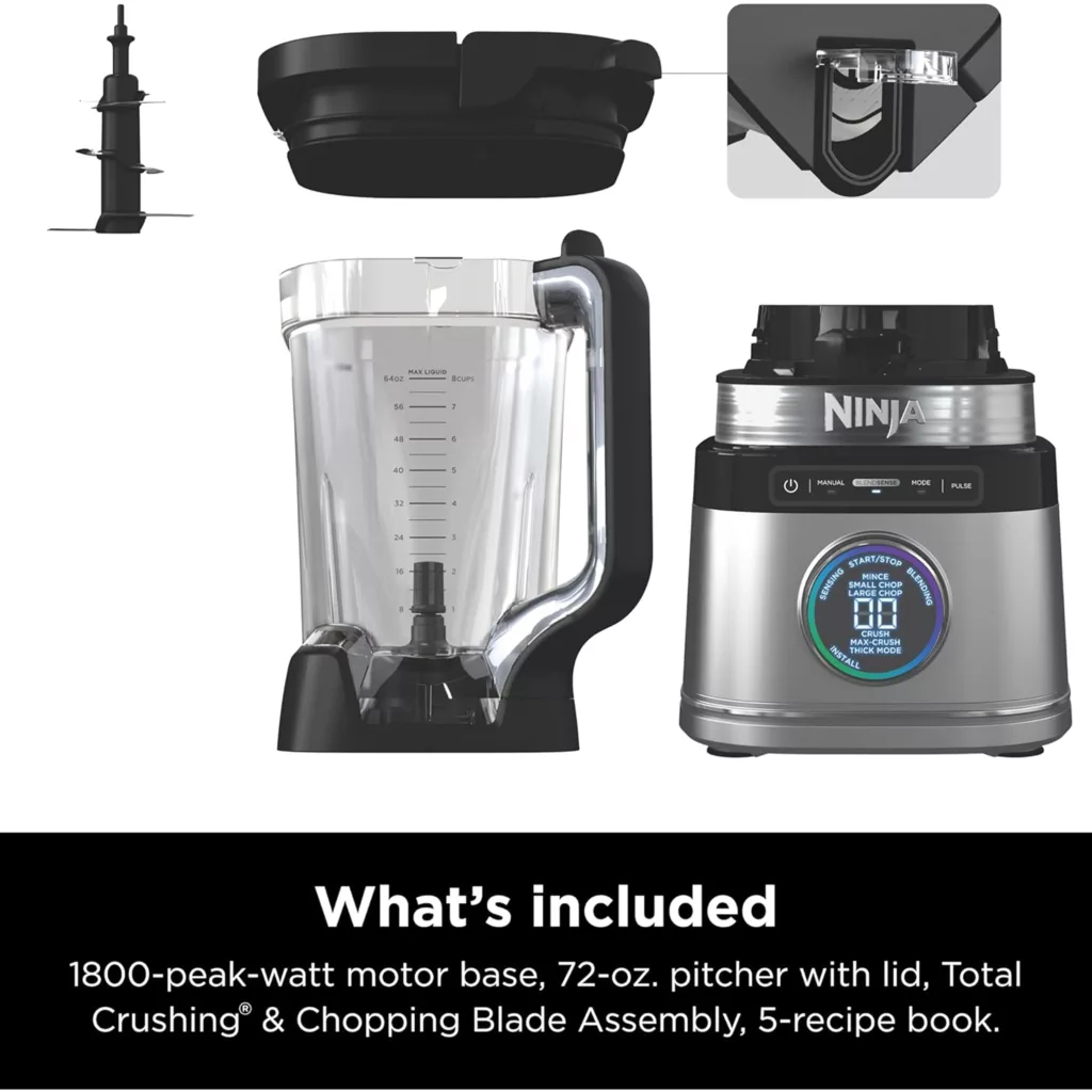 مخلوط کن 2.1 لیتری نینجا مدل TB201