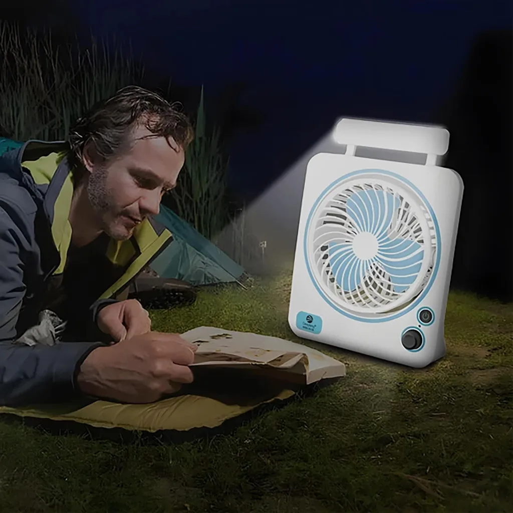 پنکه رومیزی شارژی Deepking DK-128