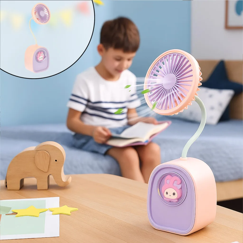 پنکه رومیزی مدل خرگوش کد 2