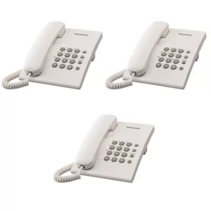 تلفن پاناسونیک مدل KX-TS500MX بسته 3 عددی