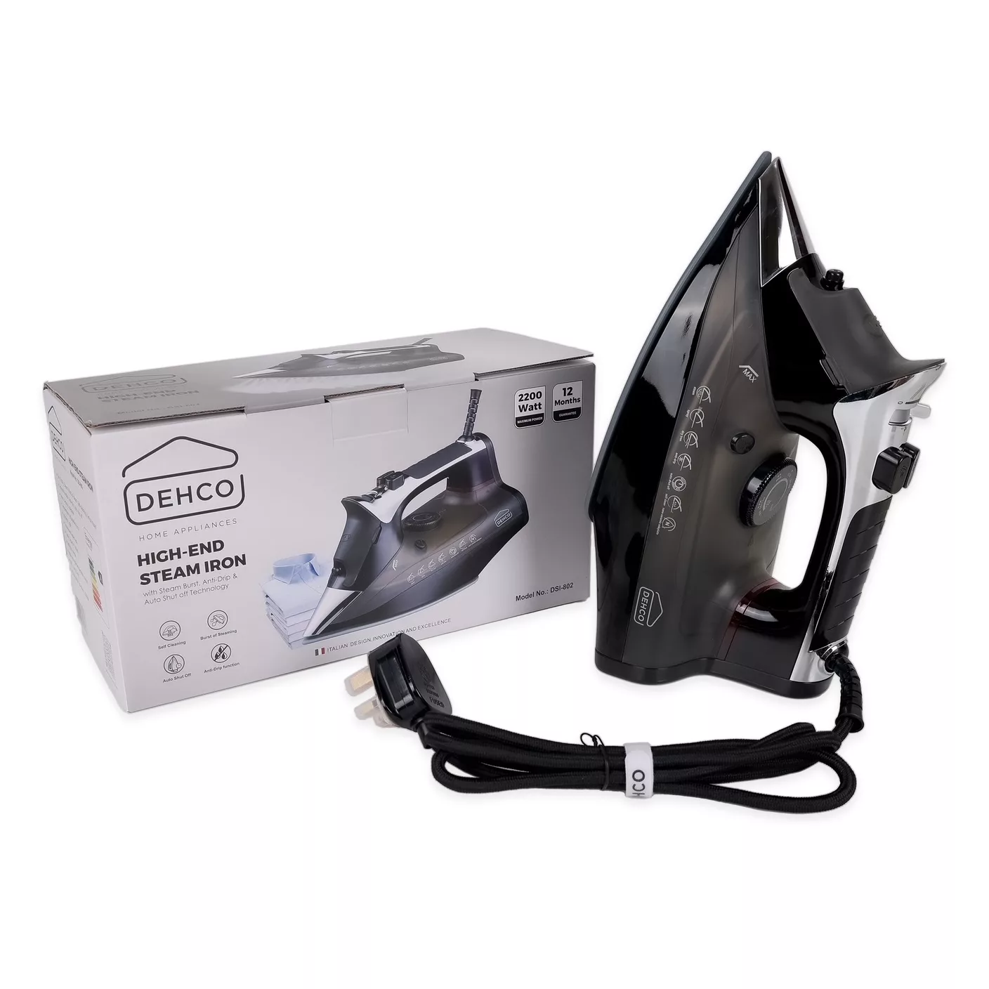 اتو بخار 1200 وات دکو مدل DSI-802