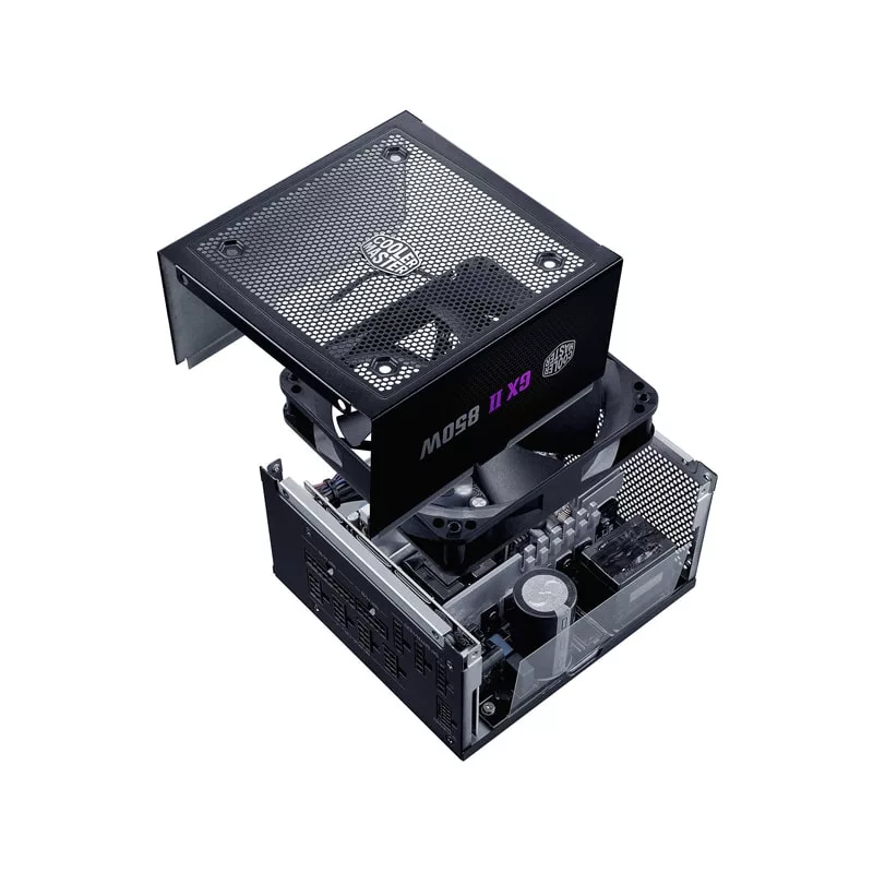 منبع تغذیه کامپیوتر کولر مستر مدل GX II GOLD 850 Bk