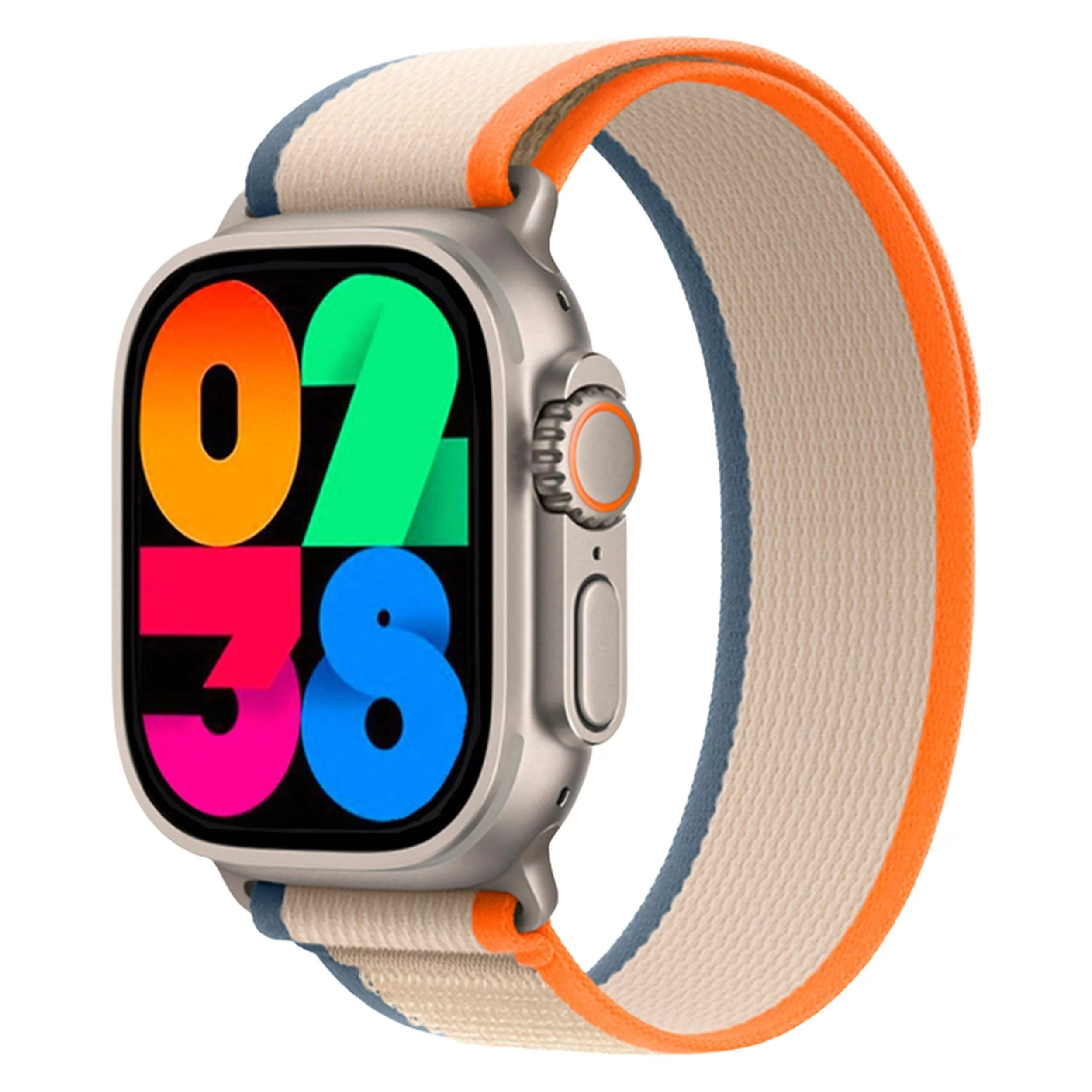 ساعت هوشمند بلک تایم مدل LX9 NIX دارای قابلیت‌های صفحه نمایش رنگی و لمسی، کنترل موسیقی با بند پارچه ای