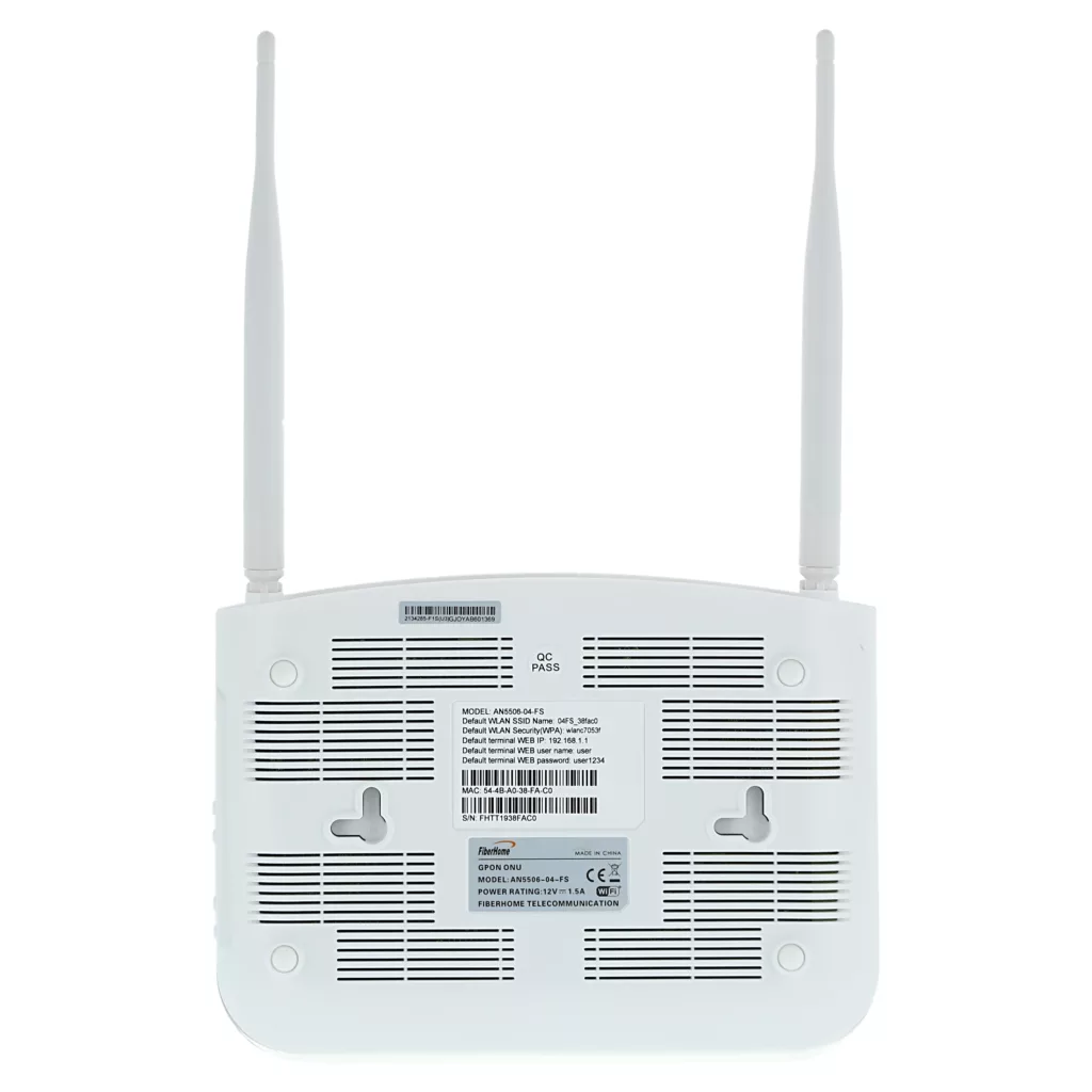 مودم روتر Gpon-ONT فایبرهوم مدل AN5506-04 FS
