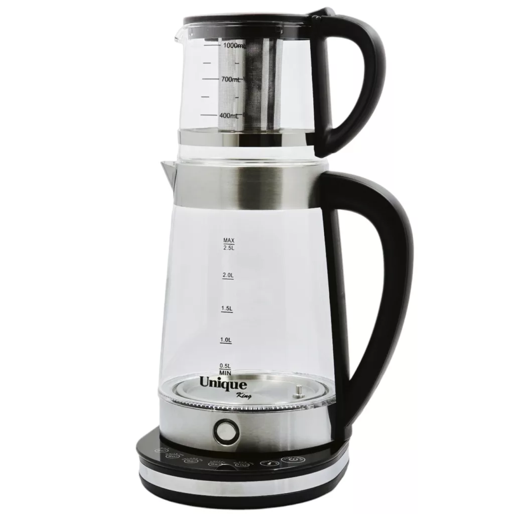 چای ساز روی هم یونیک کینگ مدل UQ-2024