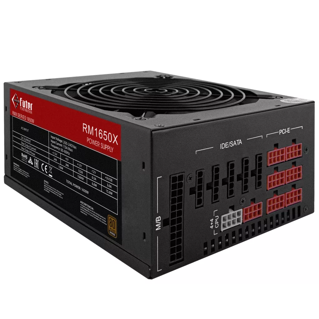 منبع تغذیه کامپیوتر فاطر مدل RM1650X