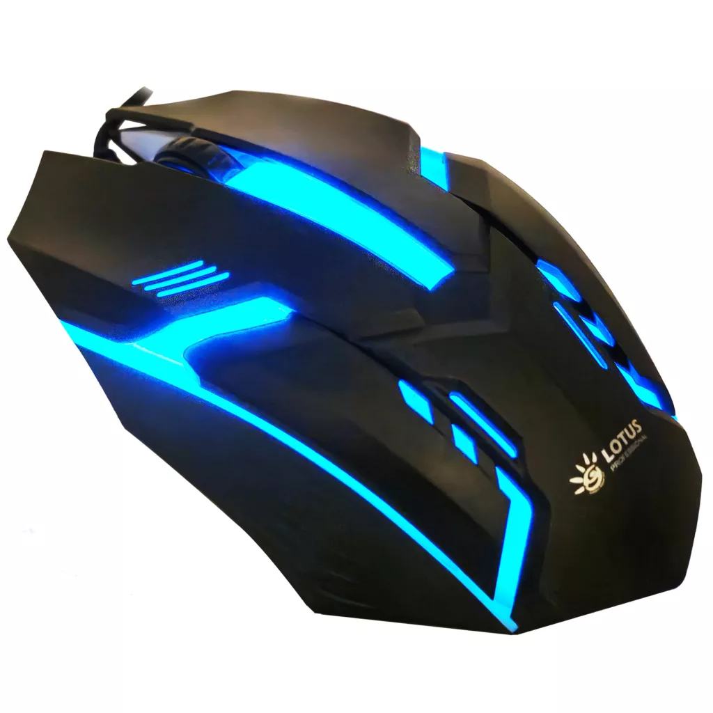 موس مخصوص بازی لوتوس مدل BLUELIGHT-5W کد 2024