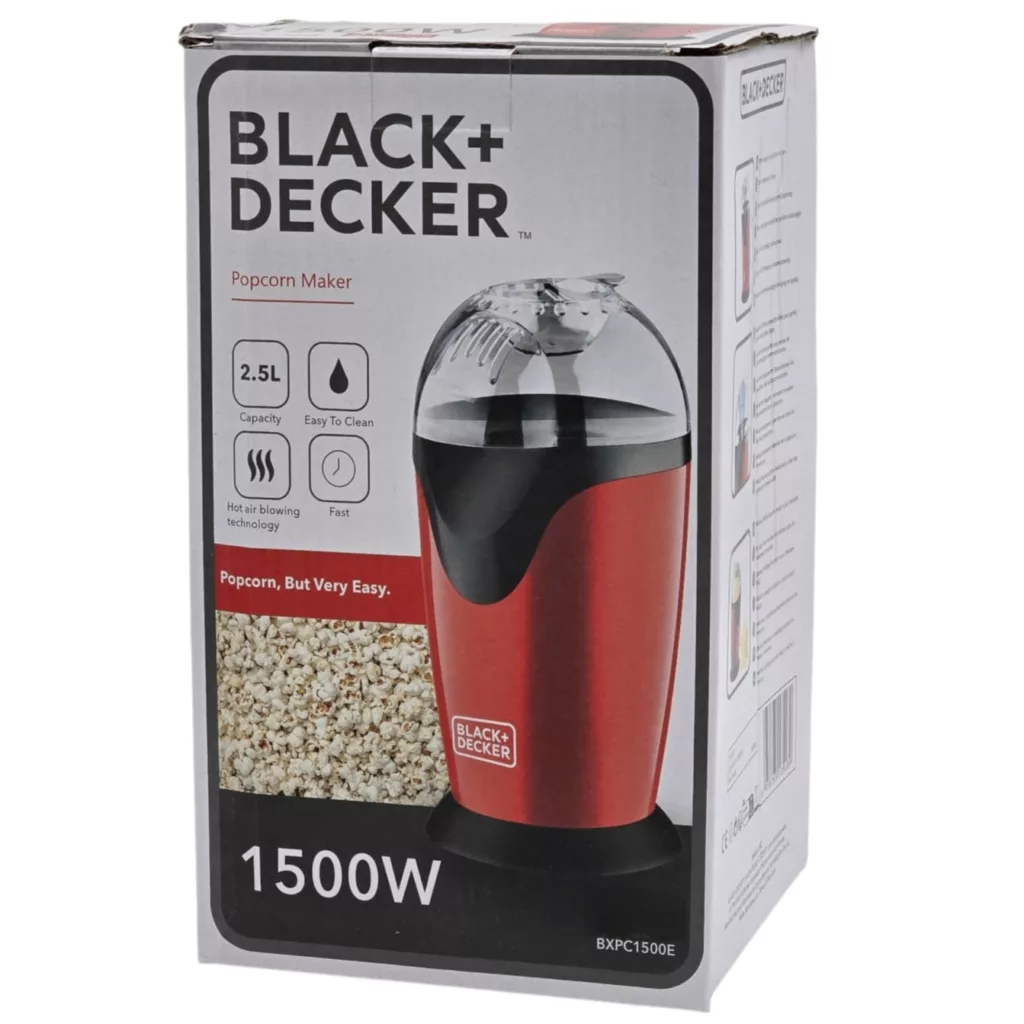 پاپ کورن ساز بلک اند دکر مدل BXPC1500E