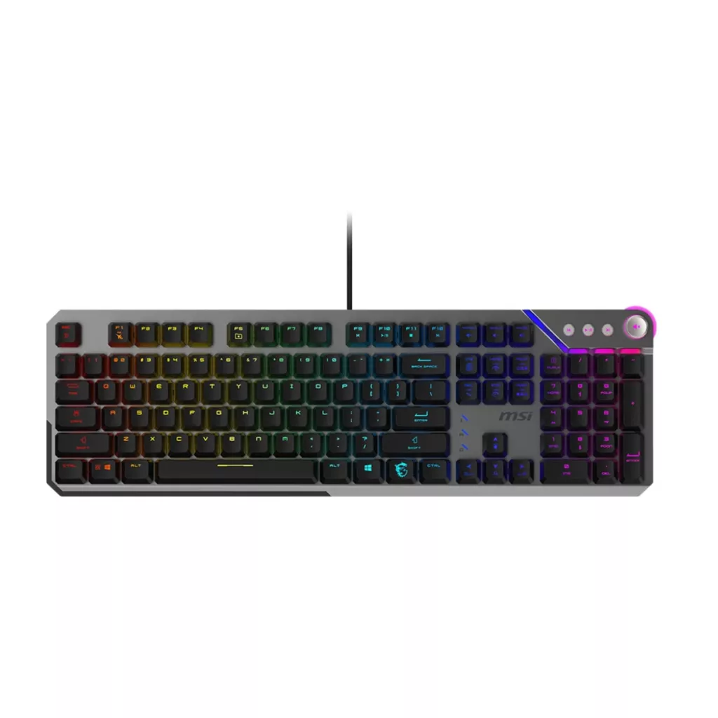 کیبورد مخصوص بازی ام اس آی مدل STRIKE 600