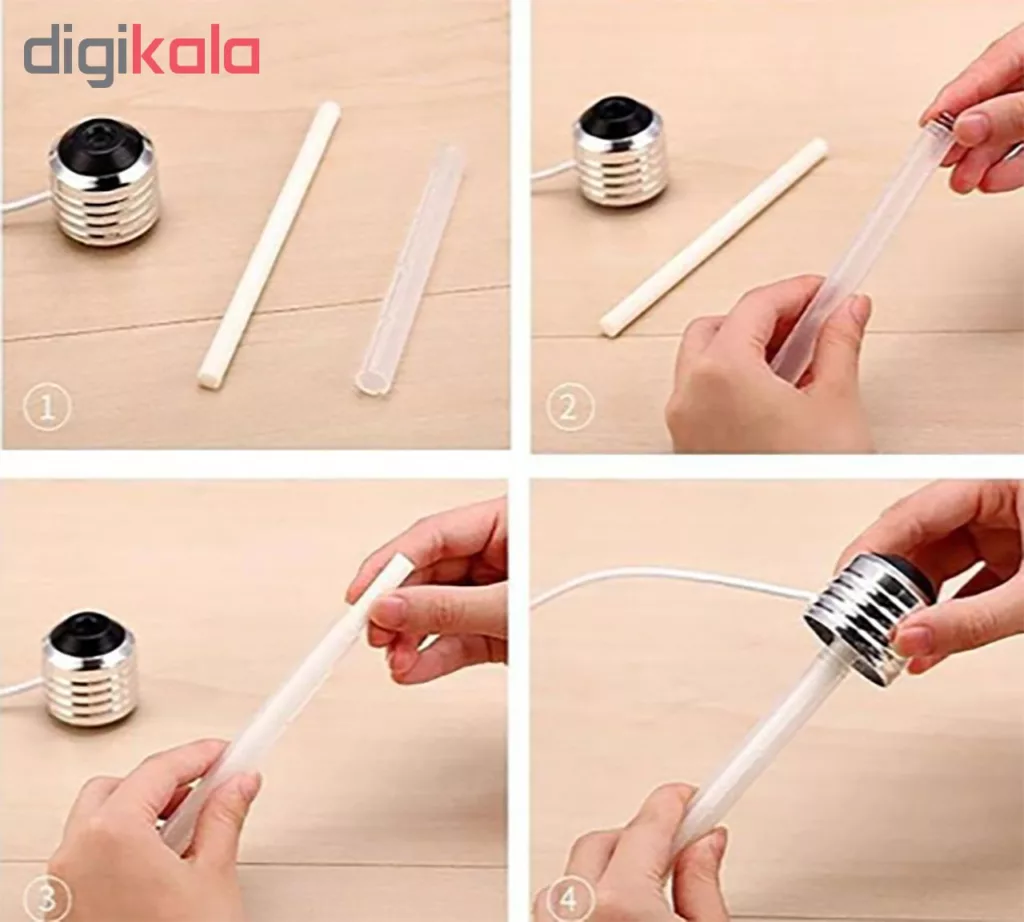 بخور سرد طرح لامپ مدل 009878