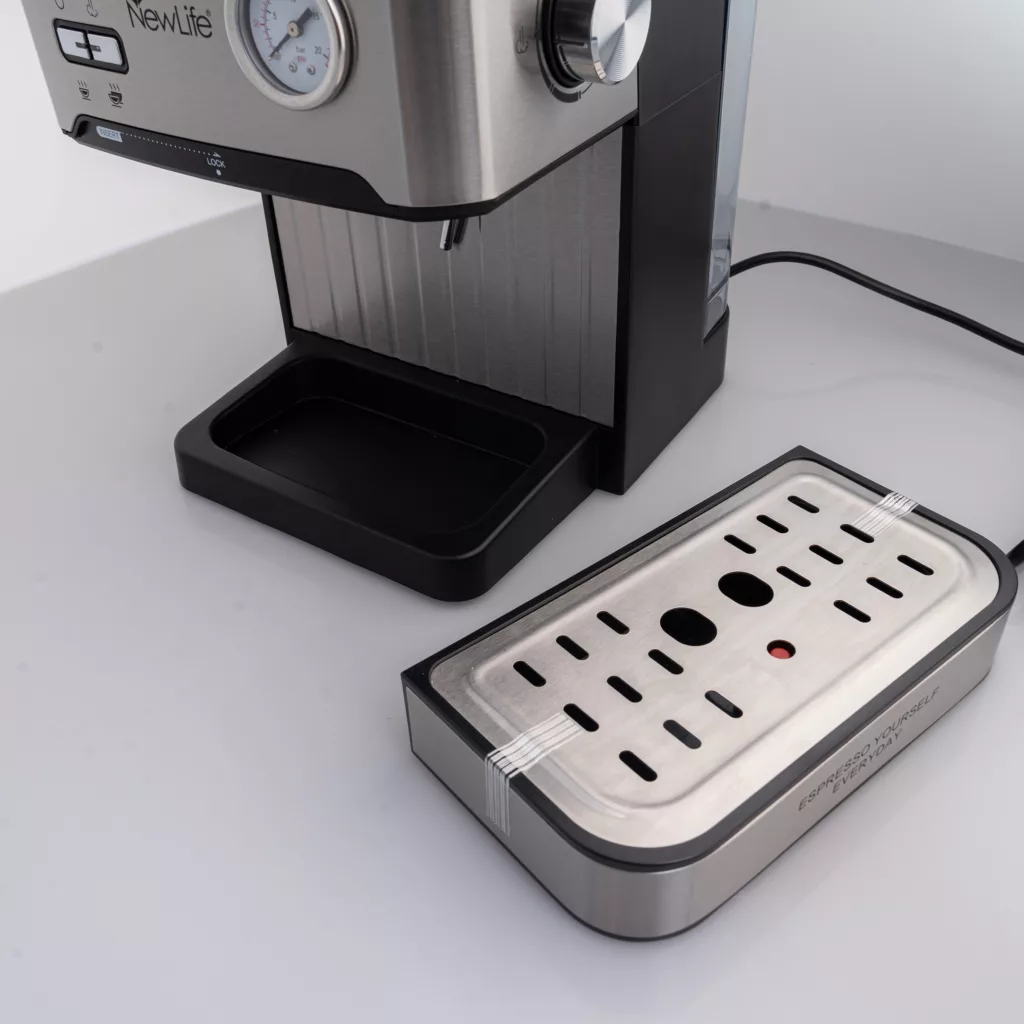 اسپرسو ساز 1800 میلیلیتر نیو لایف مدل EMP-13S-410