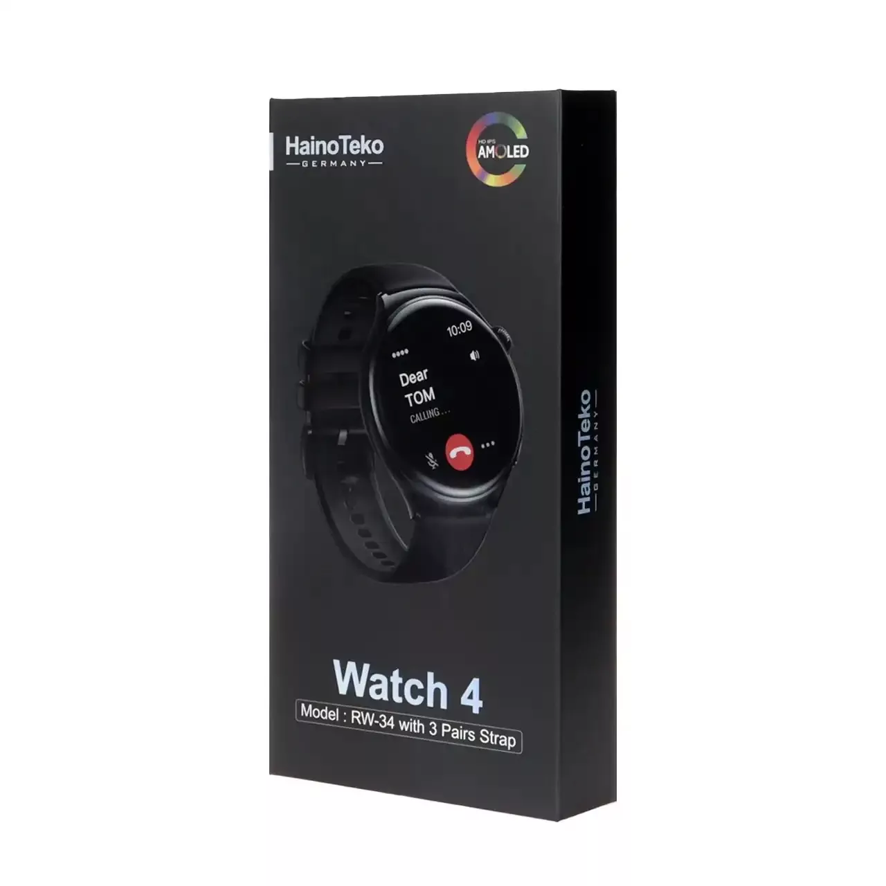 ساعت هوشمند 42میلی متری هاینوتکو مدل LISTENING RW34 WEARبندسیلیکون