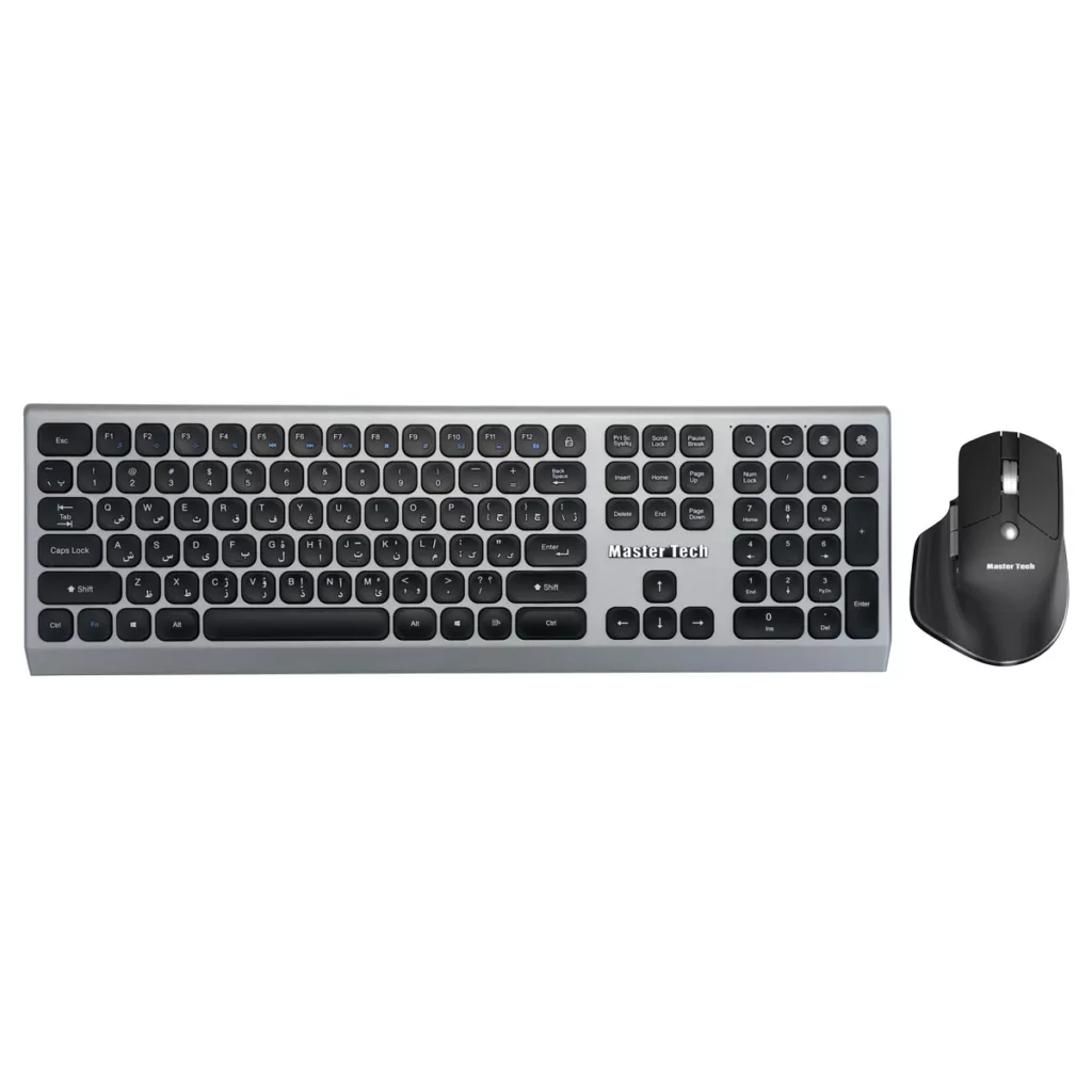 کیبورد و ماوس وایرلس مسترتک مدل EXTREME NOVA