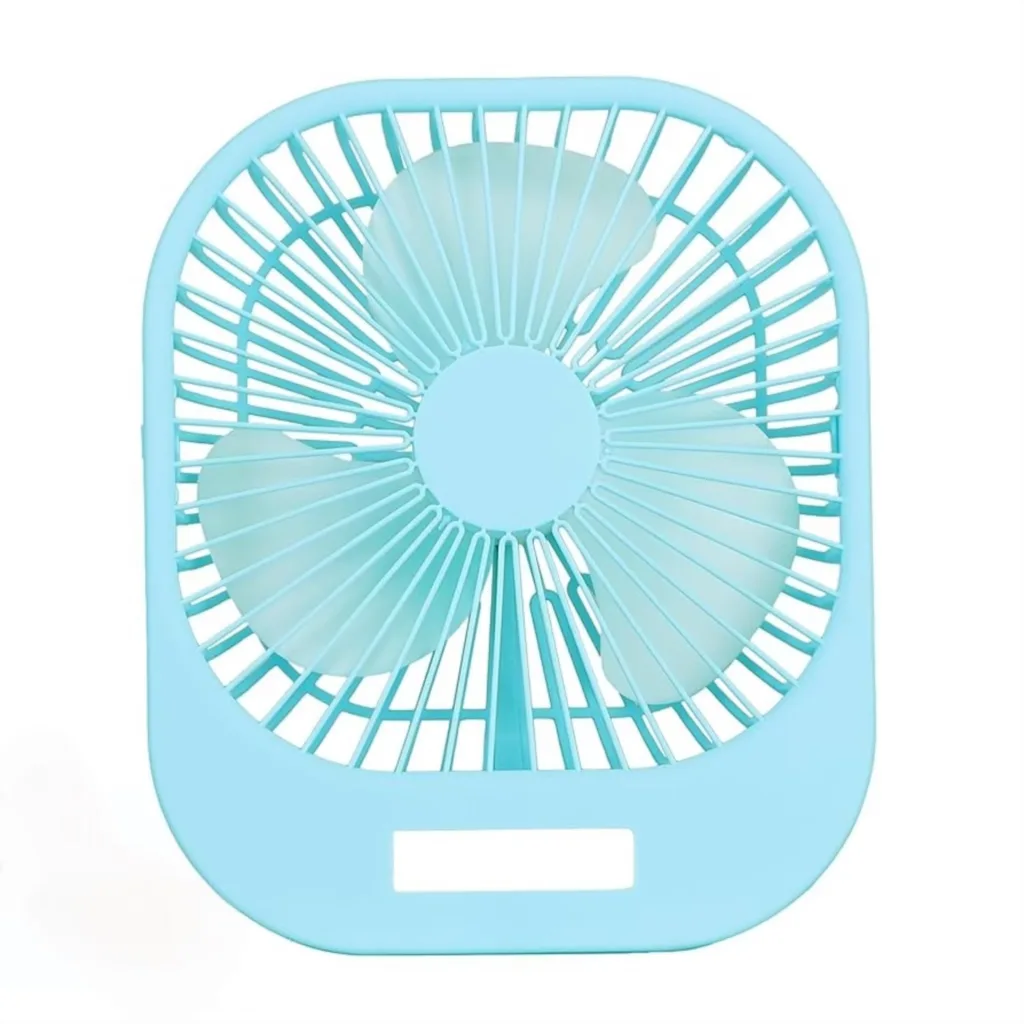 پنكه شارژي و چراغ دار مدل Q01