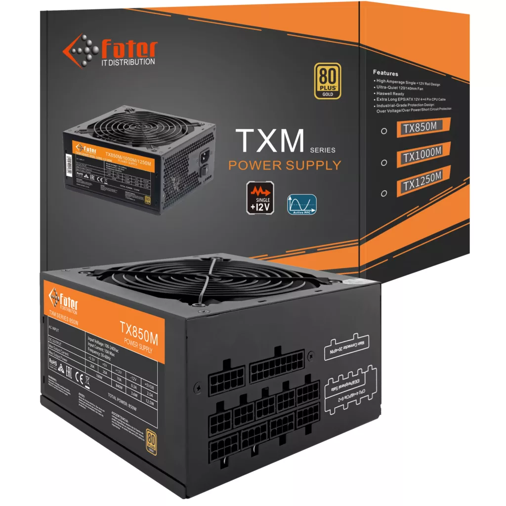 منبع تغذیه کامپیوتر فاطر مدل TX850M