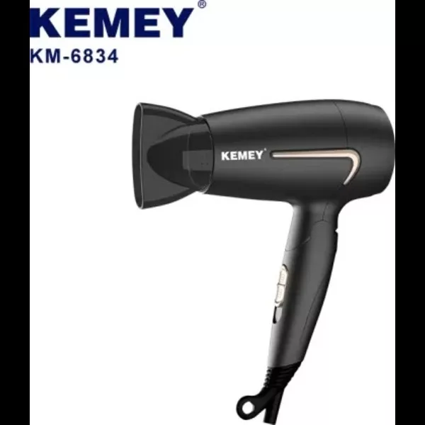 سشوار مسافرتی 1800 وات کمی مدل KM-6834