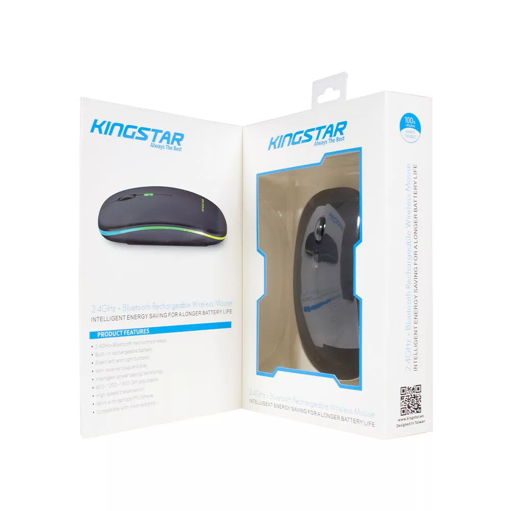 ماوس بی سیم کینگ استار مدل KM630BRW