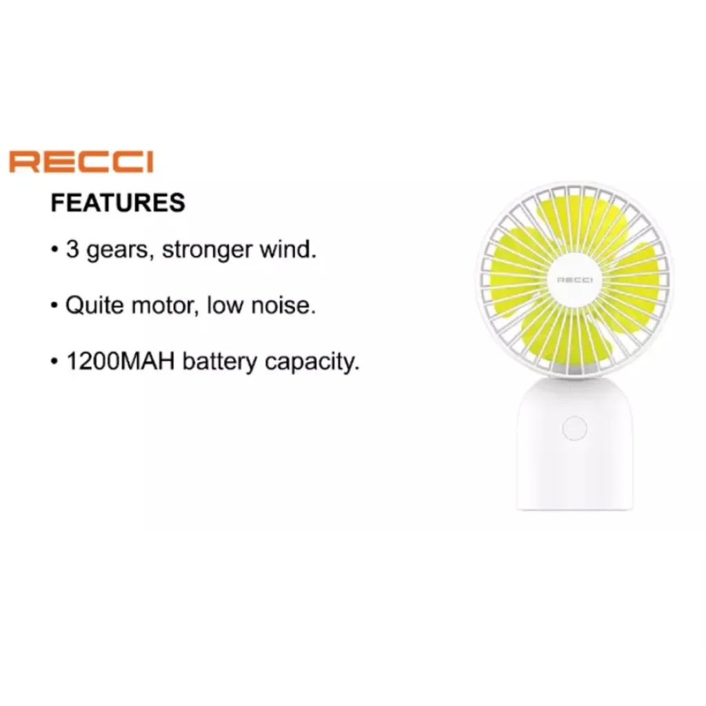 پنکه رومیزی رسی مدل RLS-F01