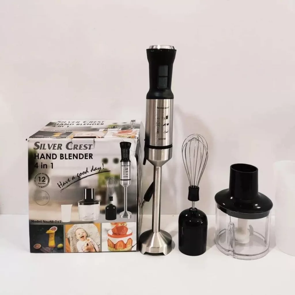 گوشت کوب برقی سیلور کرست مدل 717 موتور قوی 4کاره