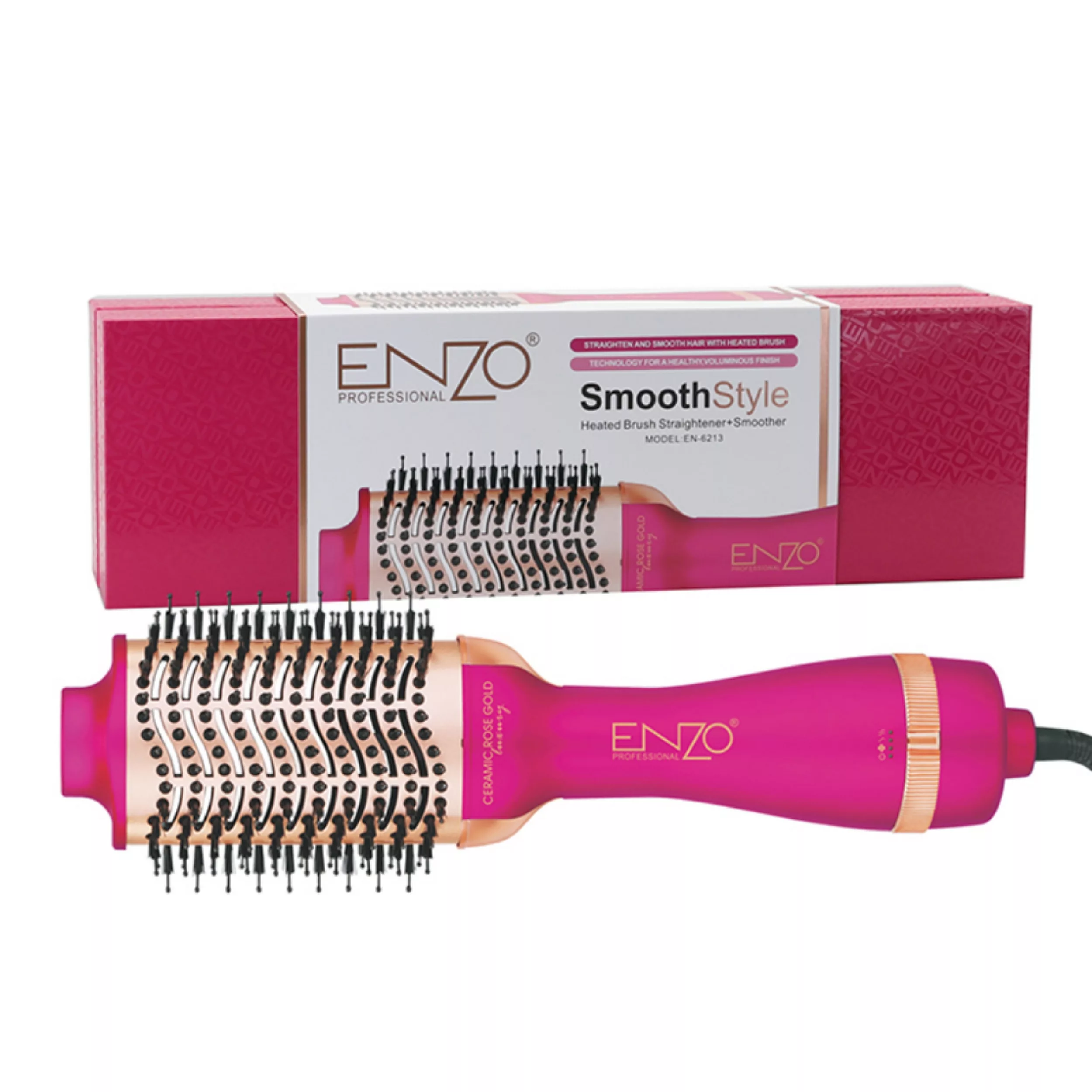 سشوار برس‌دار حالت‌دهنده 1500 وات انزو پروفیشینال مدل EN-6213