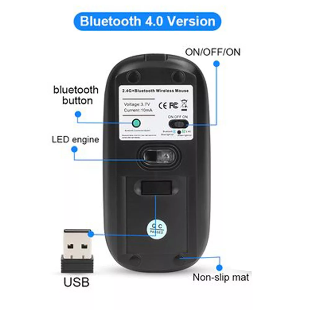 ماوس بی سیم مدل RF-M08