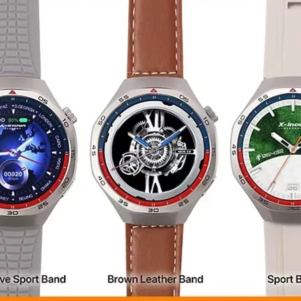 ساعت هوشمند 47میلی‌متر کربی مدل X6 PRO با بند سیلیکونی