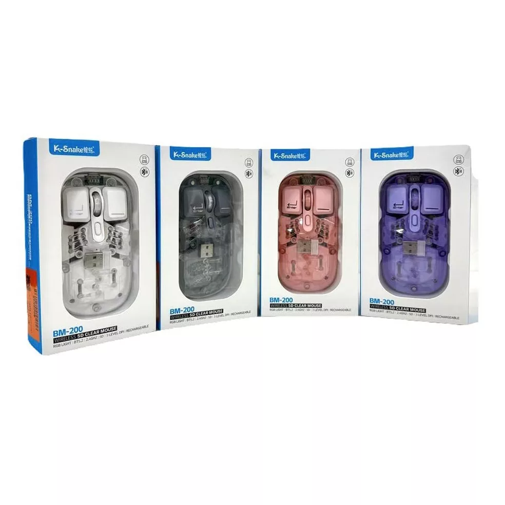 ماوس بی سیم کِی اِسنیک مدل BM-200