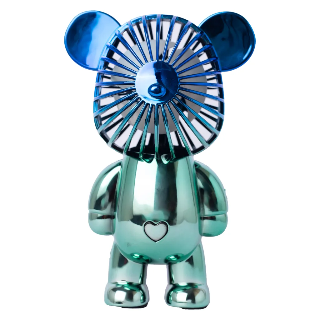 پنکه شارژی مدل خرس فانتزی