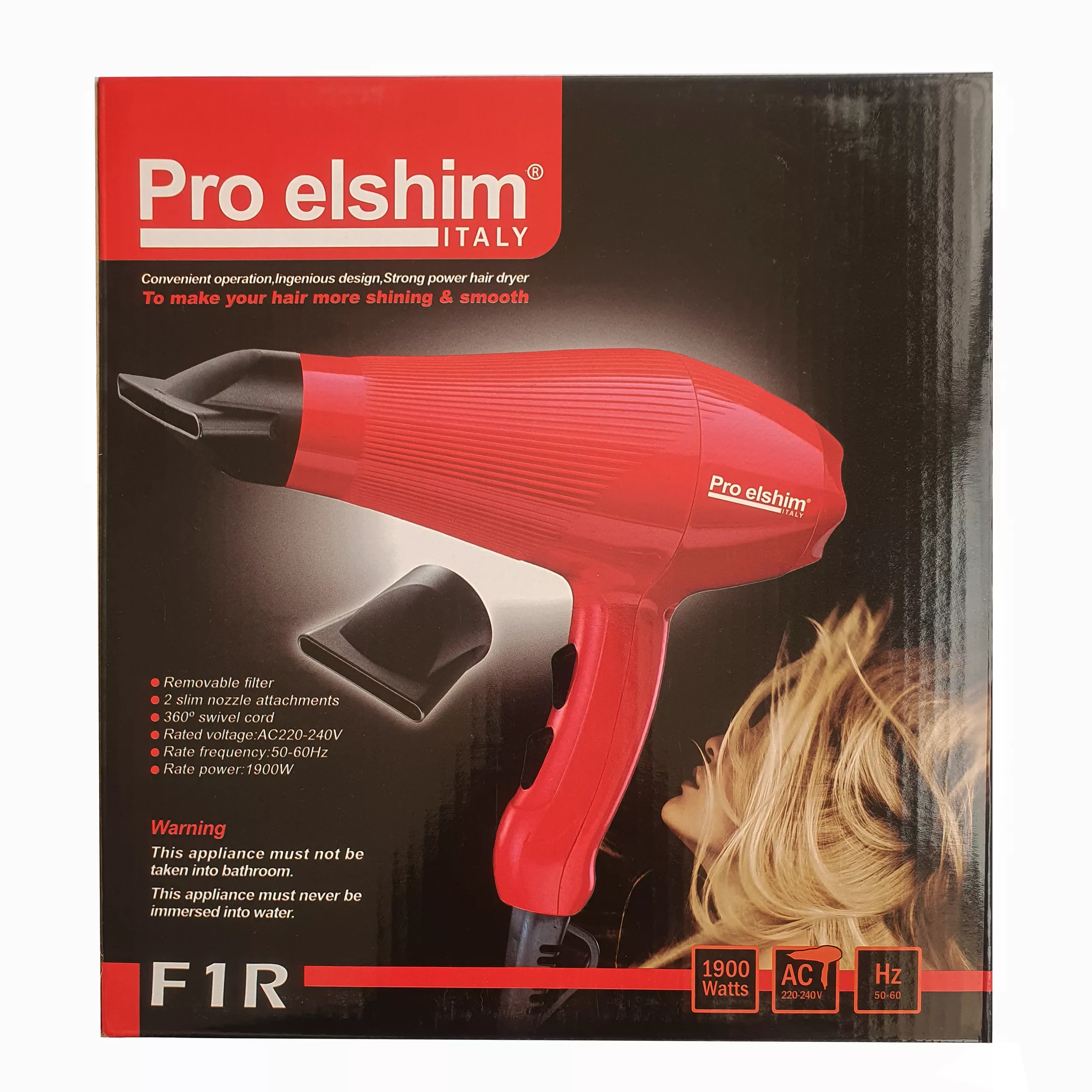 سشوار پرو الشیم مدل F1