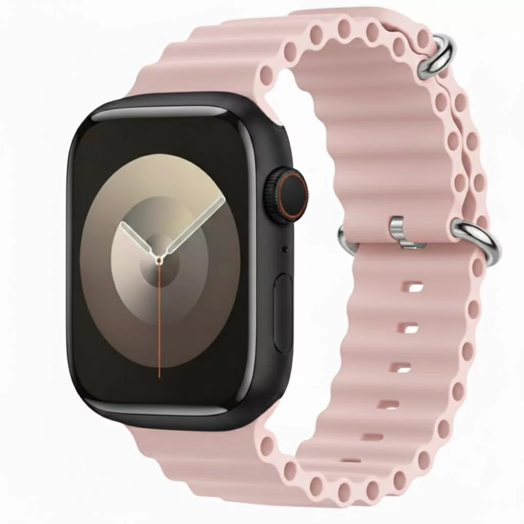 ساعت هوشمند ۴۶ میلی متری وی ۹۹ مکس مدل 1+14 با ۱۴ بند سیلیکونی