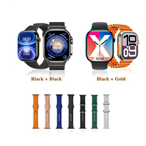 ساعت هوشمند 50 میلی متری اسمارت واچ مدل KW36MAX با بند سیلیکونی