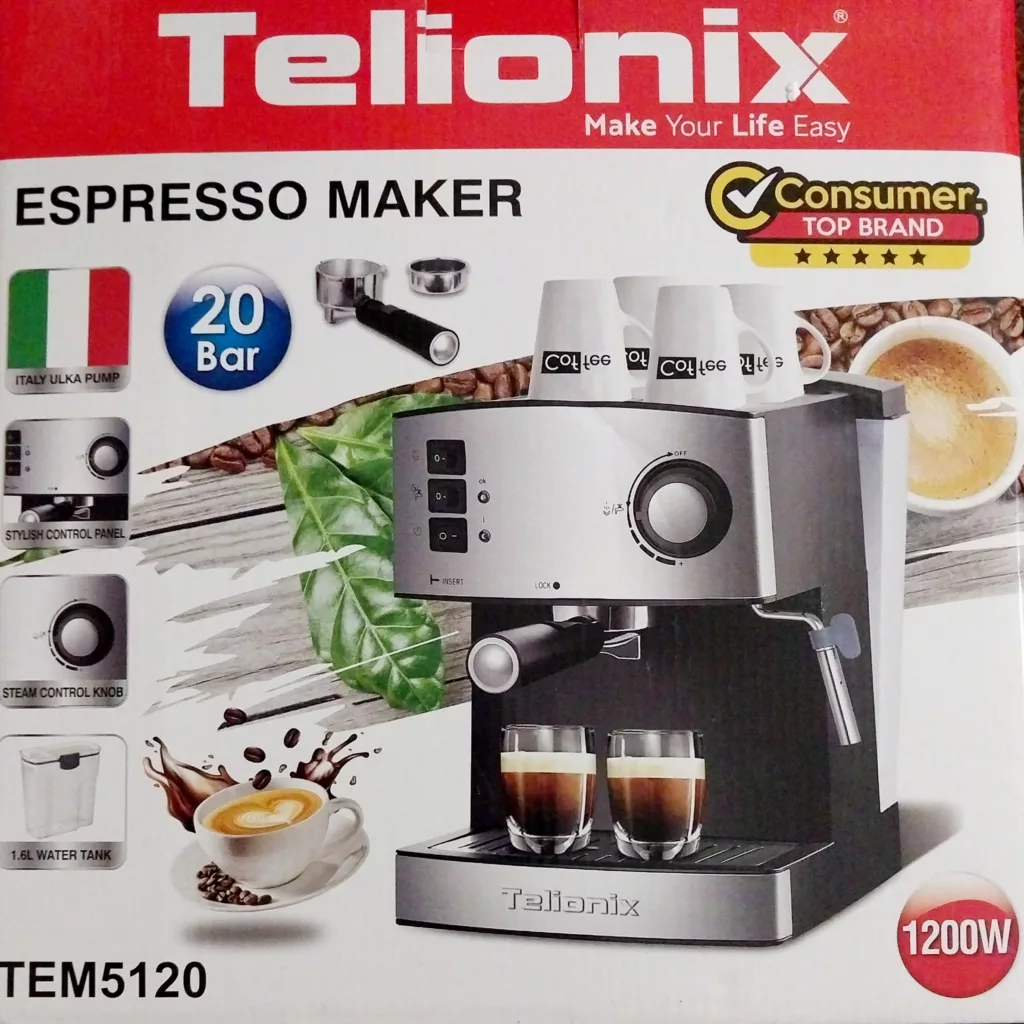 اسپرسو ساز تلیونیکس مدل TEM5120