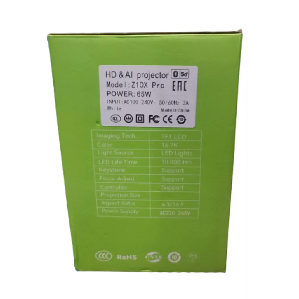 مینی ویدئو پروژکتور کالوس مدل Z10x pro