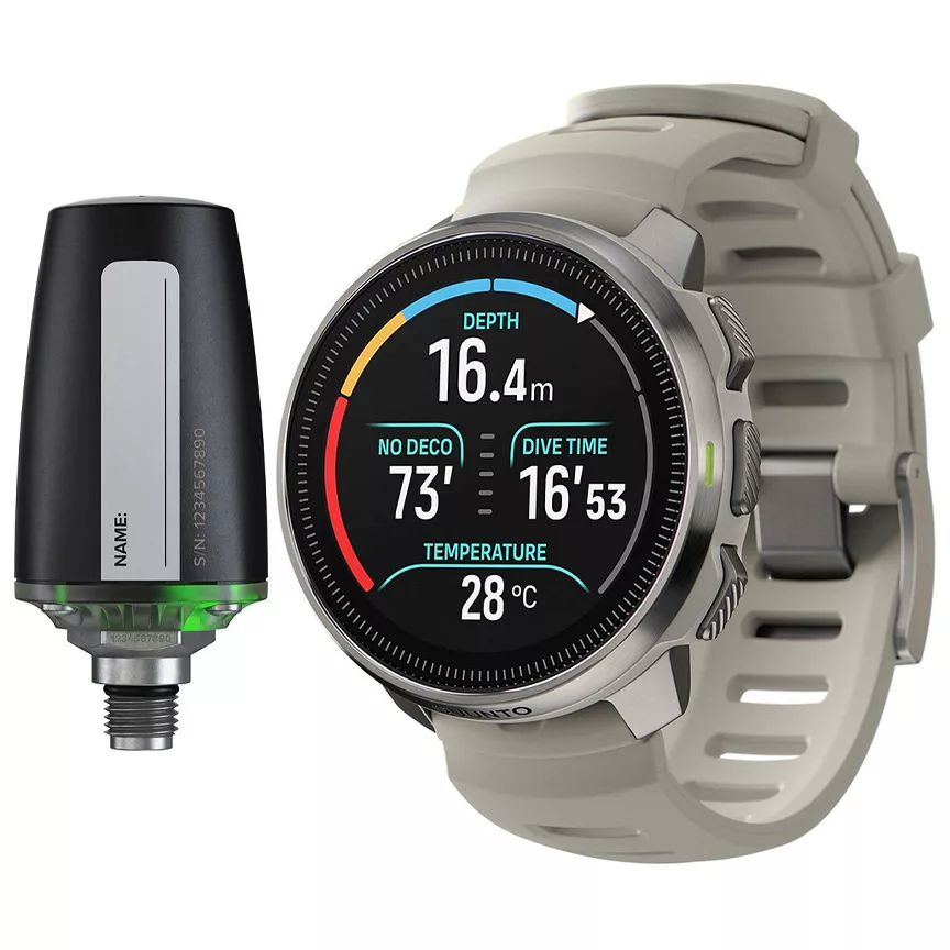 ساعت هوشمند 1.43 اینچی سونتو مدل Ocean کد SS050984000 با بند سیلیکونی به همراه دستگاه Tank POD