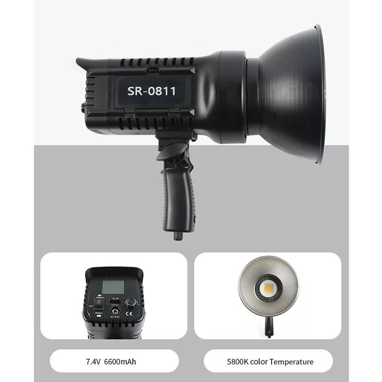 نور ثابت ال ای دی سیرا مدل SR-0811 به همراه سه پایه