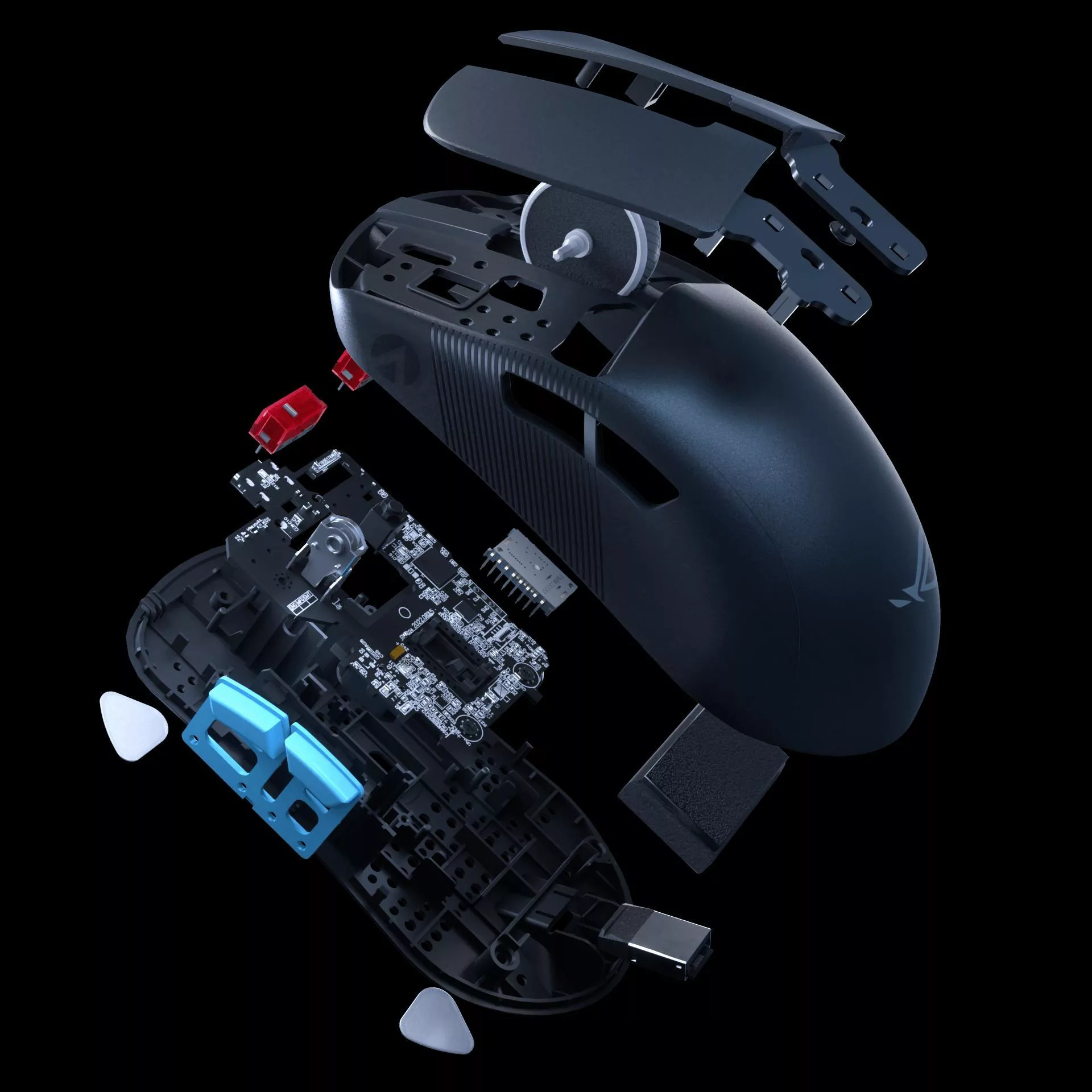 ماوس بی سیم گیمینگ ایسوس مدل Rog Harpe Ace Aim Lab Edition RGB