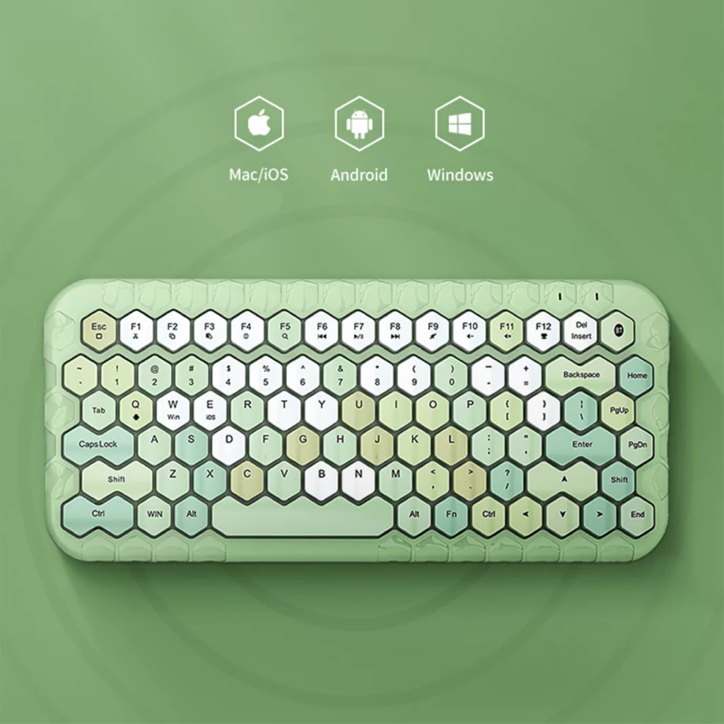 کیبورد بی سیم مافی مدل HONEY BT