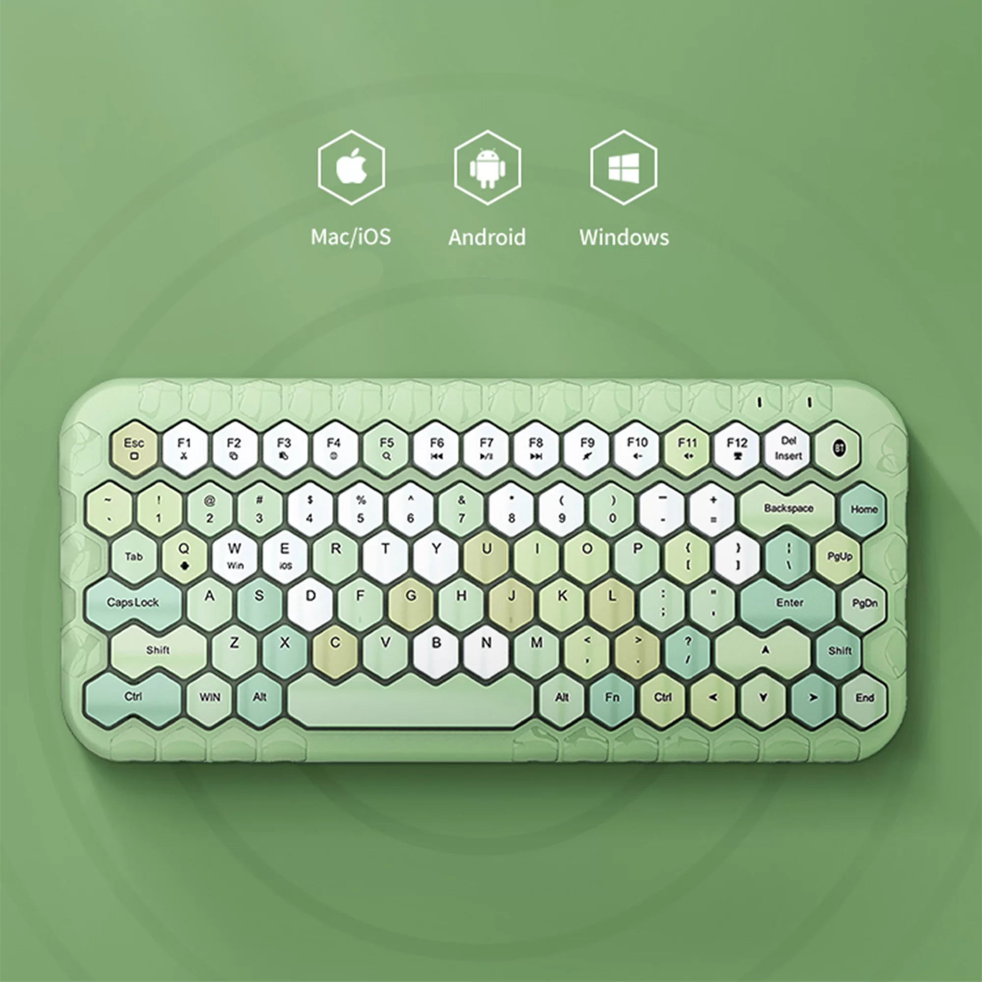 کیبورد بی سیم مافی مدل HONEY BT