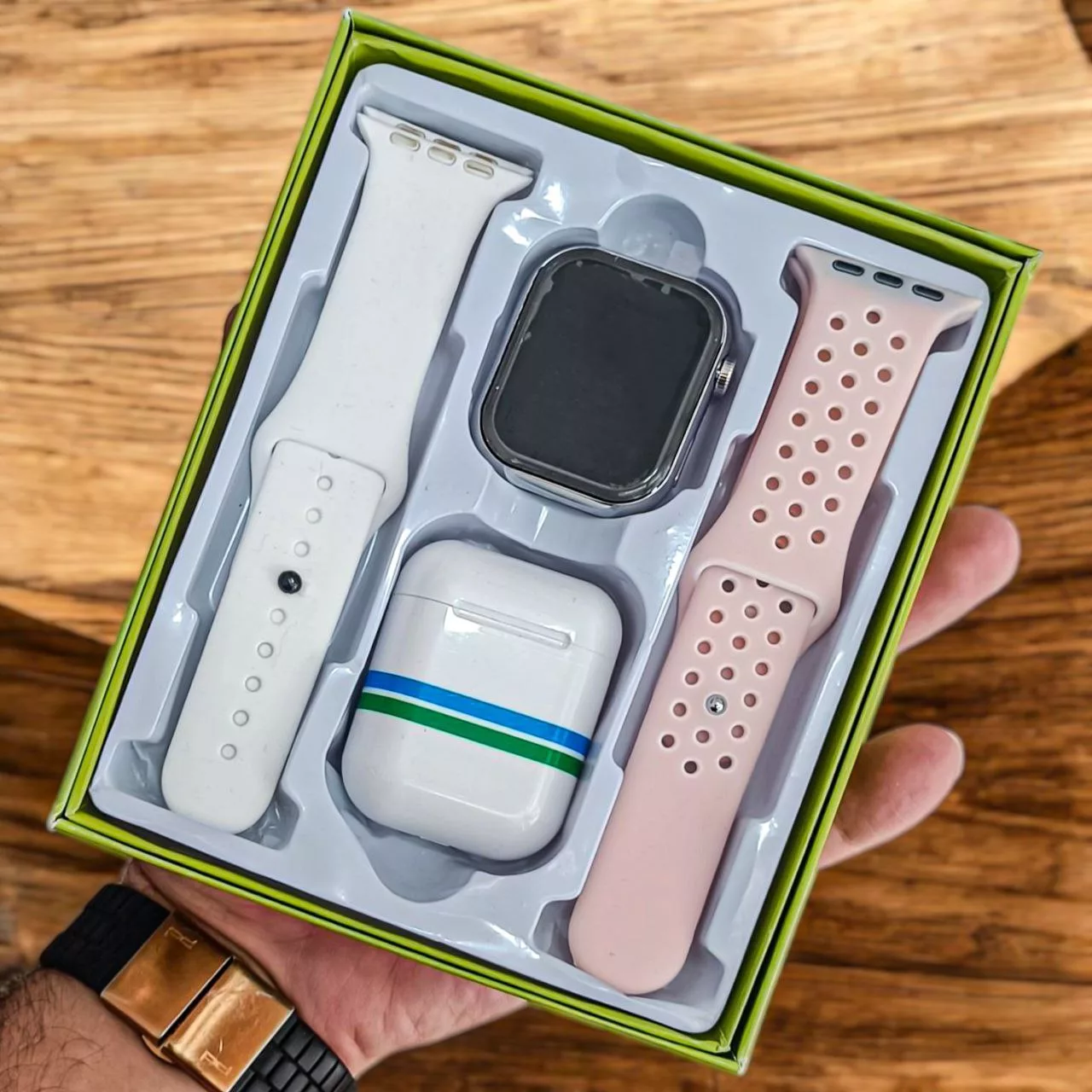 ساعت هوشمند ۴۹ میلی متری زد تی فیت مدل ZT-007 SERIES 10 با بند سیلیکونی به همراه هدفون