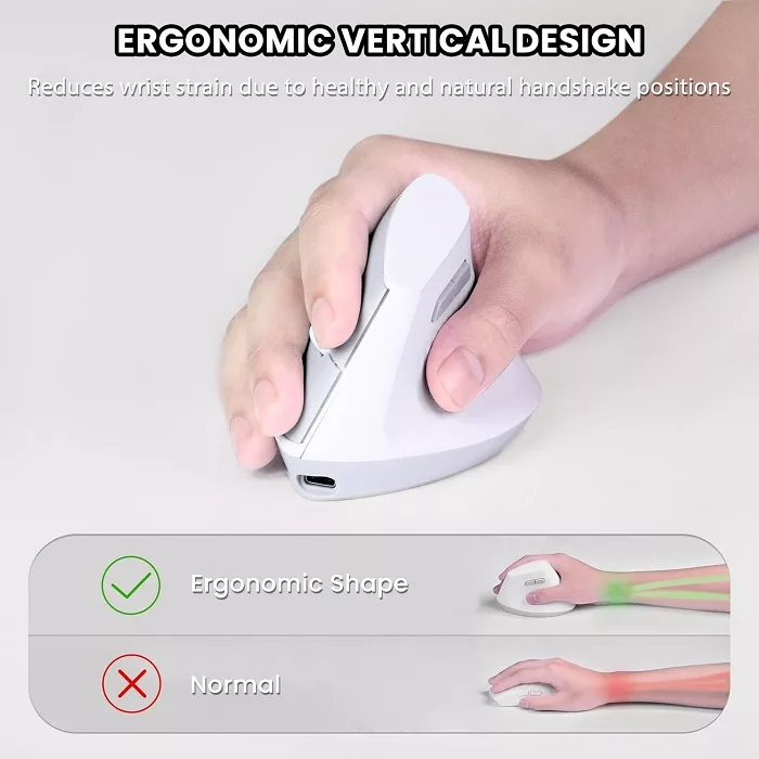 ماوس بی سیم ارگونومیک آجز مدل i300