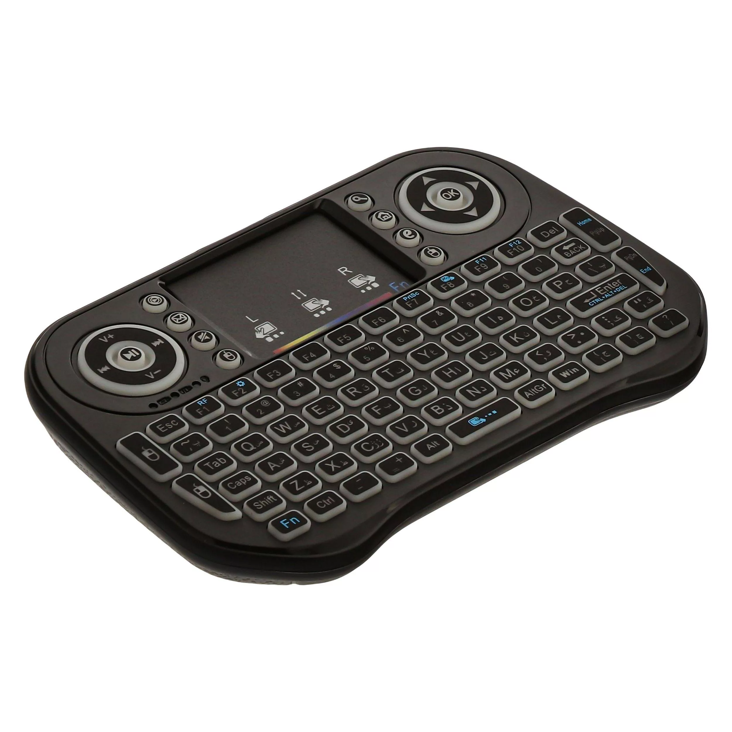 مینی کیبورد بی سیم همراه با تاچ پد مدل I10